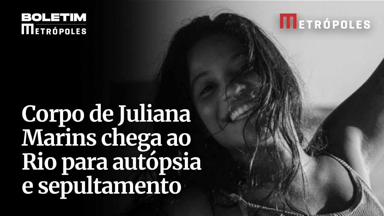 Corpo de Juliana Marins chega ao Rio para autópsia e sepultamento