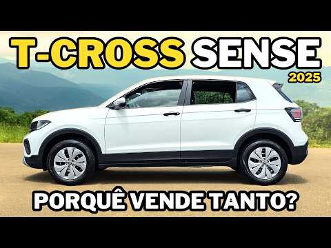 T-Cross Sense 2025 é o melhor suv de entrada que você pode comprar!