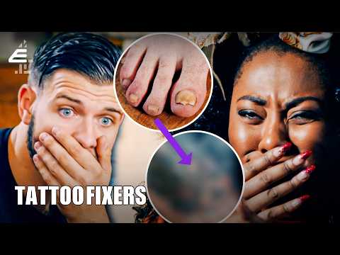 Disney Adult Hates Her Tattoo! | Tattoo Fixers | E4