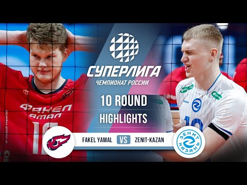 Fakel Yamal vs. Zenit-Kazan | HIGHLIGHTS | 10 Round | SuperL...
