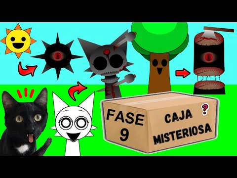 CAJA MISTERIOSA DE INCREDIBOX SPRUNKI FASE 9 PERO EL JUEGO ES EN LA VIDA REAL VS GATOS YOUTUBERS