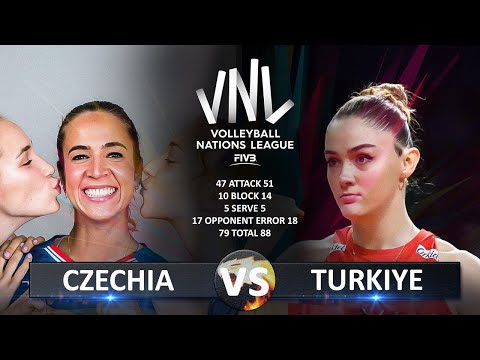 Czechia vs Turkiye | Women's VNL 2025