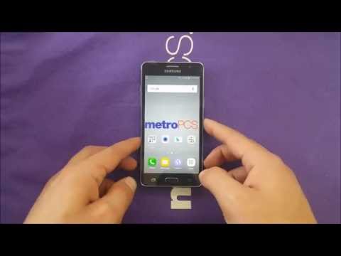 (ENGLISH) Samsung galaxy On5 Unboxing and First look For Metro Pcs\T-mobile