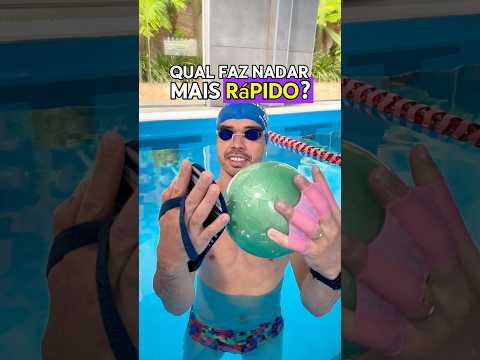 Mão de sereia X Chinelo X Bola ⚔️  #shorts #swimming #natação #swim #piscina #natacion  #desafio