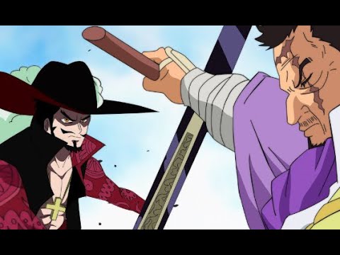 원피스 명장면 세계최강의 남자가 너무 약해서 놀란 미호크