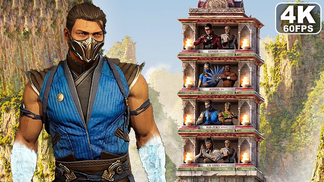 Mortal Kombat 1 Sub Zero Klassic Towers Gameplay PS5 4K 60FPS