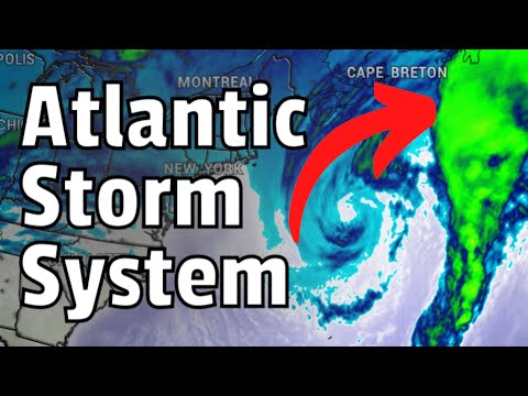 Atlantic Storm System Bring High Winds & Dangerous Seas…