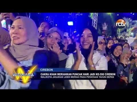 Cakra Khan Meriahkan Puncak Hari Jadi Ke-598 Cirebon
