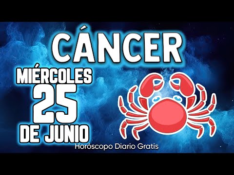EL DESTINO TE REGALA RIQUEZA🤑EL DINERO TE ENCONTRARÁ💰 cáncer ♋ Horóscopo diario 25 DE JUNIO 2025 🔮