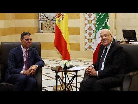 Espanha garante apoio ao Líbano