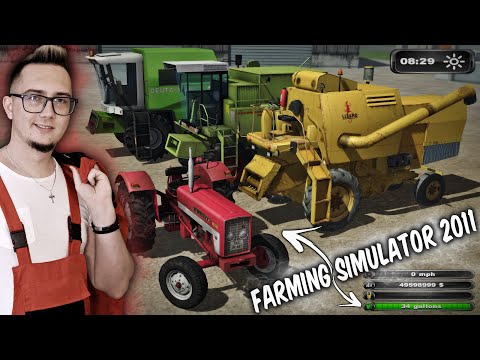 Farming Simulator 11 - "POWRÓT DO PRZESZŁOŚCI" #3 😱 Mapy & Pierwsze Filmy 😍 FS11 🔥 MafiaSolec [MST]