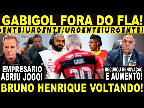 PLANTÃO URGENTE! GABIGOL FORA DO FLA! EMPRESÁRIO ABRIU JOGO! JÁ PROCURA NOVO CLUBE!