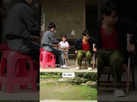 Cô bé mồ côi mẹ và người cha nghiện rượu #short