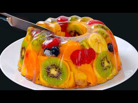 Nur Orange und Obst! Das beste selbstgemachte Dessert, das ich je gegessen habe!