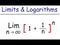 Understanding Limits and the Number e