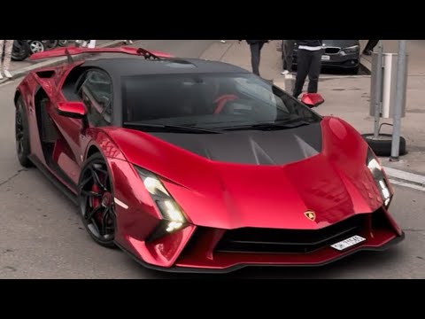 1 of 1 Lamborghini Invencible Causes chaos in Zurich - So Crazy to see this Car on the Street!