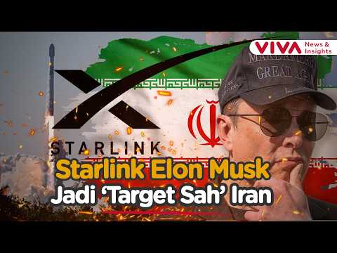 Starlink Jadi Target Iran! Jaringan Milik Elon Musk Masuk Daftar Serangan