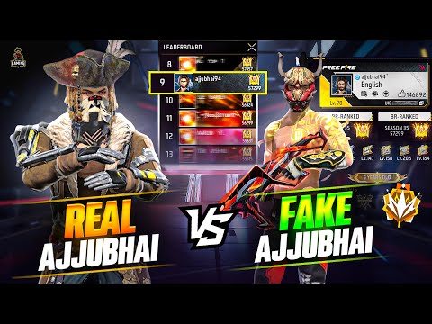 Ajjubhai's Free Fire ID number, stats, monthly earnings, and best