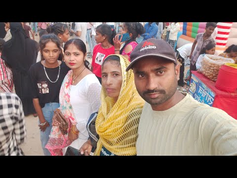 Wife Ke Sath Mela Ghuma | पत्नी के साथ मेला घूमने आया हूं | Big Market Deewa Bazar Live Video