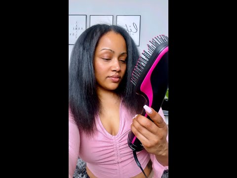 Revlon One Step Blow Dryer Brush Review | Unboxing & Blow out 3C Hair