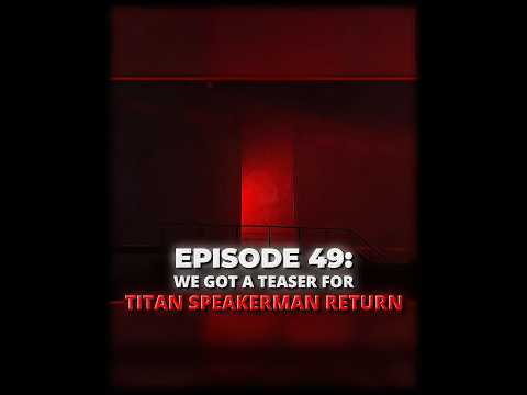 Upgraded Titan Speakerman will Come in Episode 80🔥☠️ || Skibidi Toilet 79 (Part 3)#edit #shorts