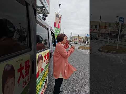 【春日部市議選】大野 とし子 市議会議員予定候補のお話です／暮らし守れの声を、旧庄和町の皆さんは大野とし子さんにお寄せください！