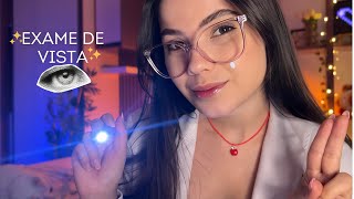 ASMR | Exame De Vista Rápido 👩‍⚕️👀