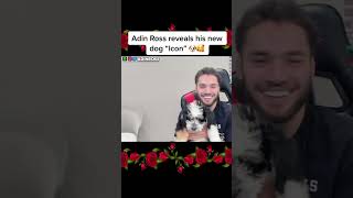 Adin Ross Reveals His New Dog “Icon”