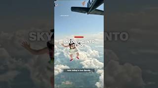 Skydiving into "I do"