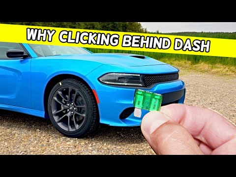 Why Noise Clicking Behind Dash When Start Car On Dodge Charger