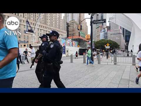 9・11同時多発テロの周年を前にニューヨーク市が警備強化