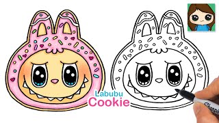 How to Draw a Labubu Cookie Sweets