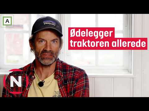 Jon Almaas kjører i stykker traktoren midt i natta | Jon blir bonde | TVNorge