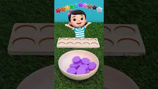 Wheels On The Train Go Round and Round 🚂 #Shorts