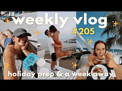 holiday prep & a week in the sun with my people 🏝️ | WEEKLY VLOG 205 | EmmasRectangle