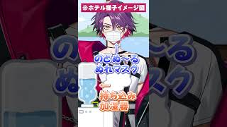 キャリーケースいっぱいに加湿器を詰めたい渡会【渡会雲雀/にじさんじ】