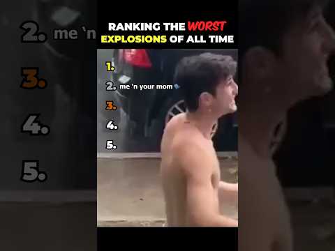 Ranking the WORST Explosions of All Time