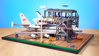 I made how NASA put a SPACESHIP on a PLANE using LEGO