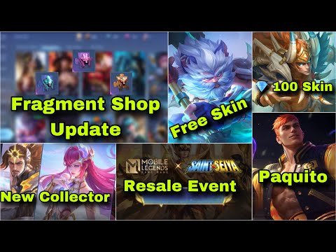 Free Skin Dia 100 တန် Skin ကဒ်ကြီးသုံးပါးနဲ့ဝယ်လို့ရမဲ့ skin များ Saint Seiya Ducati Updateအသစ်များ🤩