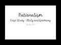 Nationalism and European Unification