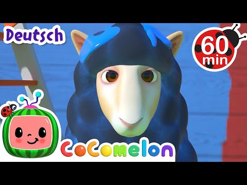 Das schwarze Schaf | CoComelon Deutsch | Cartoons und Kinderlieder