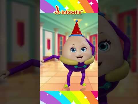 It's Humpty Dumpty's Birthday - Birthday Party | Nursery Rhymes & Songs | Infobells #babyrhymes