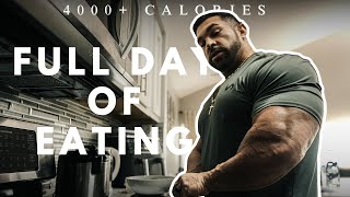High Calorie Full Day of Eating  | 3 weeks Out | Mr Olympia Derek Lunsford