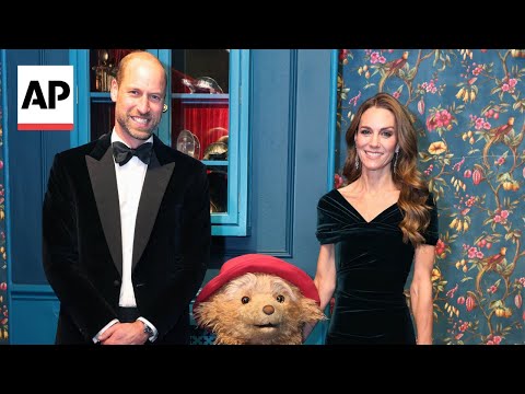 YouTube video thumbnail: Prince William and Princess of Wales Meet Paddington