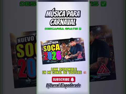 PACK DE SOCA 2026 🥳 ★MÚSICA PARA CARNAVAL★ DESCARGA GRATIS ✅