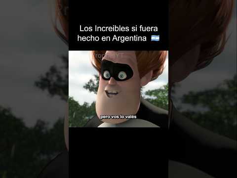 Doblaje Argentino - Los Increíbles #doblajeargentino #losincreibles #argentina #humor