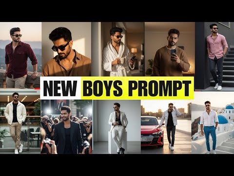 TOP NEW GOOGLE GEMINI PROMPT FOR BOYS I TRENDING Gemini Photo Prompts