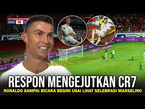 🔴MARSELINO MENDUNIA! Cristiano Ronaldo Sampai Respon Gini Usai Tau Selebrasi Marselino, Bikin Kaget!