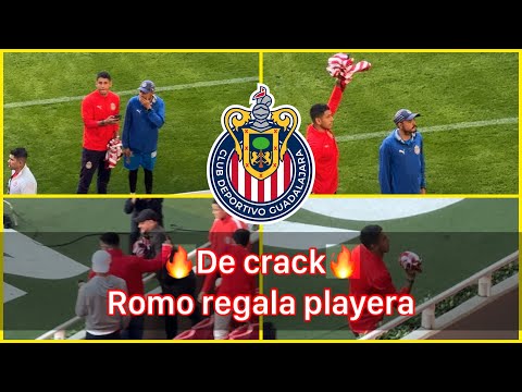 🚨DE CRACK | Luis Romo REGALA jersey de Chivas en el Akron