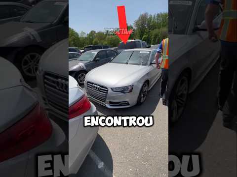 audi de $8.000 dólares no Leilão... mas algo estava errado! (Nickztech)